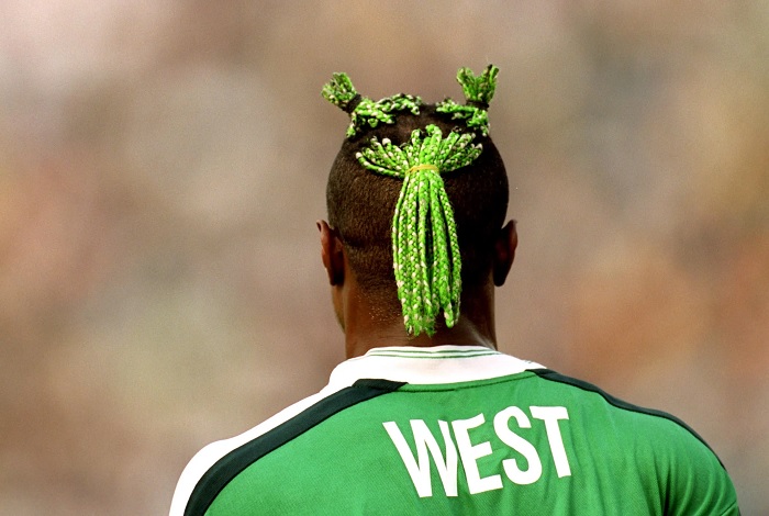 Taribo West Haircut