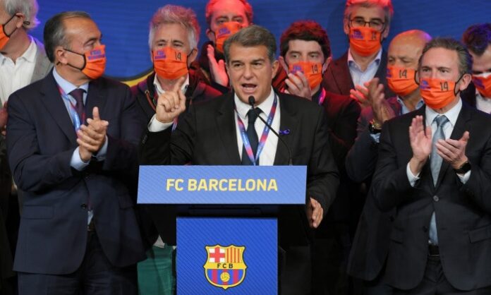 Joan Laporta elected FC Barcelona president for a second time