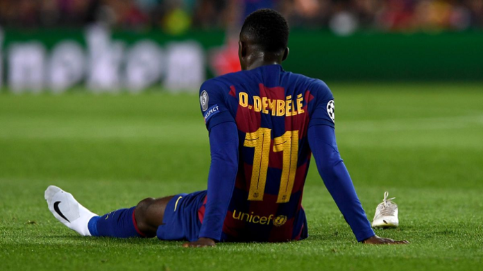 Barcelona's Dembele to leave on a free transfer next summer