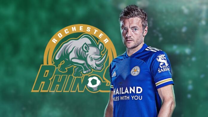 Jamie Vardy named as co-owner of US club Rochester Rhinos