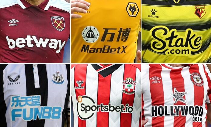 Betting sponsors to face new bans in the UK by 2023