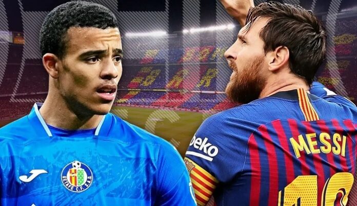 Mason Greenwood offered Lionel Messi’s iconic shirt number at Barcelona